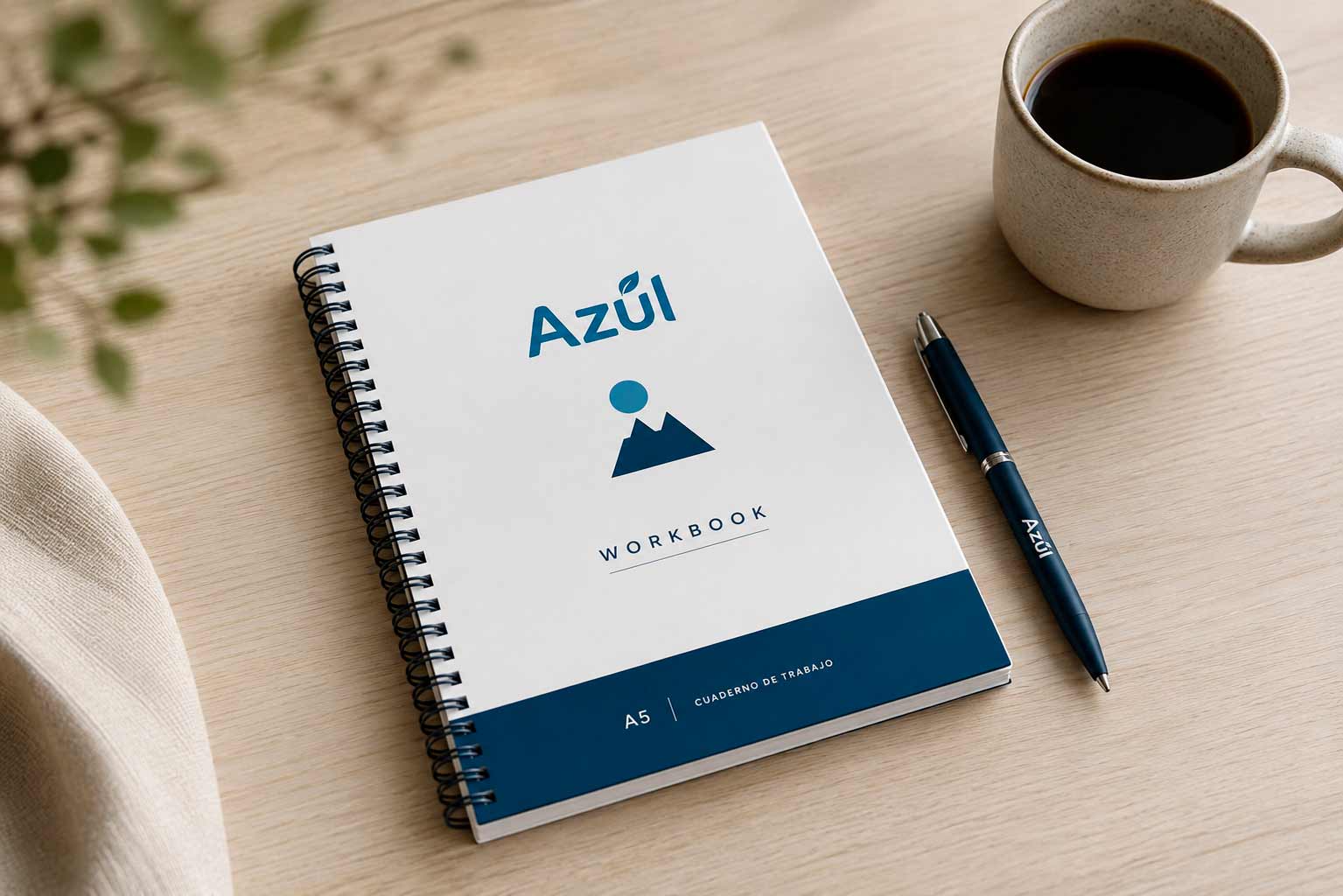 Portada del Workbook Azúl